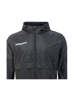 UHLSPORT uhlsport Rain Jacket, Smart breathe® FIT, For all kinds of sports in cold weather, Waterproof coating, Pockets on both sides, Adjustable cape, Regular Fit, Elastic wrist  - Image 4