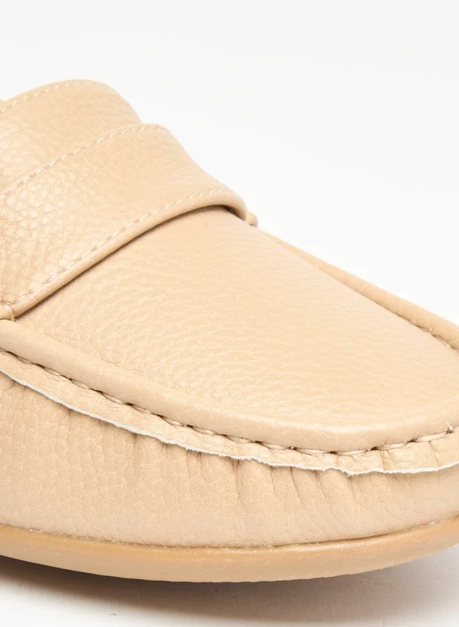 Flora Bella By Shoexpress Women's Textured Slip-On Loafers
