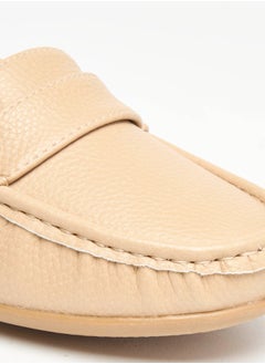 Flora Bella By Shoexpress Women's Textured Slip-On Loafers  - Image 5