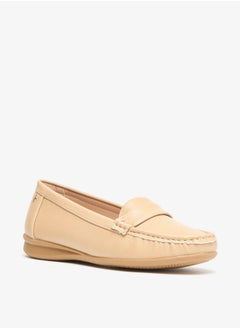 Flora Bella By Shoexpress Women's Textured Slip-On Loafers  - Image 2