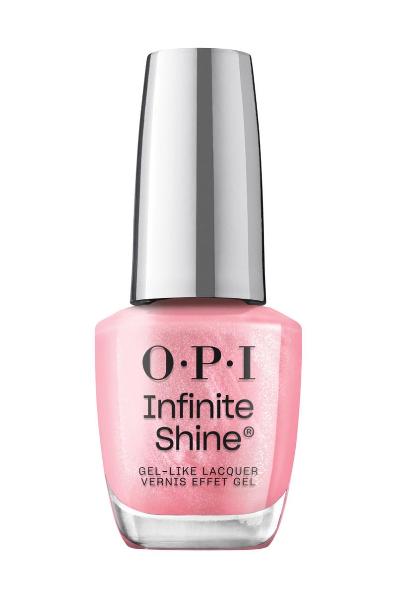 OPI Infinite Shine Princesses Rule! | Sheer Soft Pink Shimmer Long Wear Gel Like Nail Polish | Vegan, Long Lasting, Streak Free - Image 1