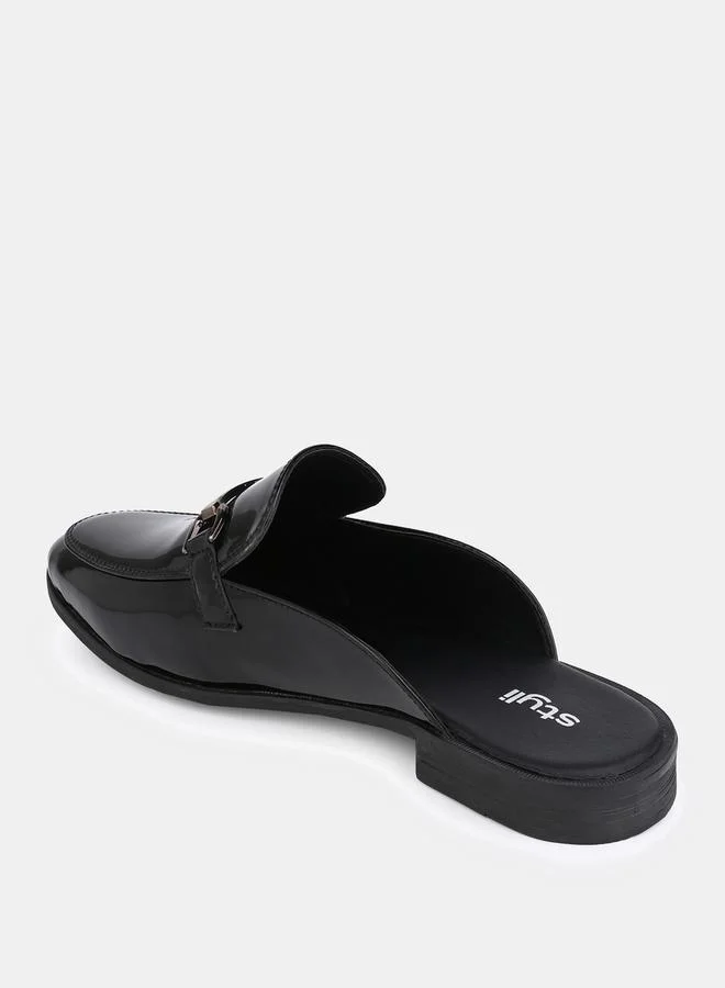 Styli Patent Metal Accent Mules