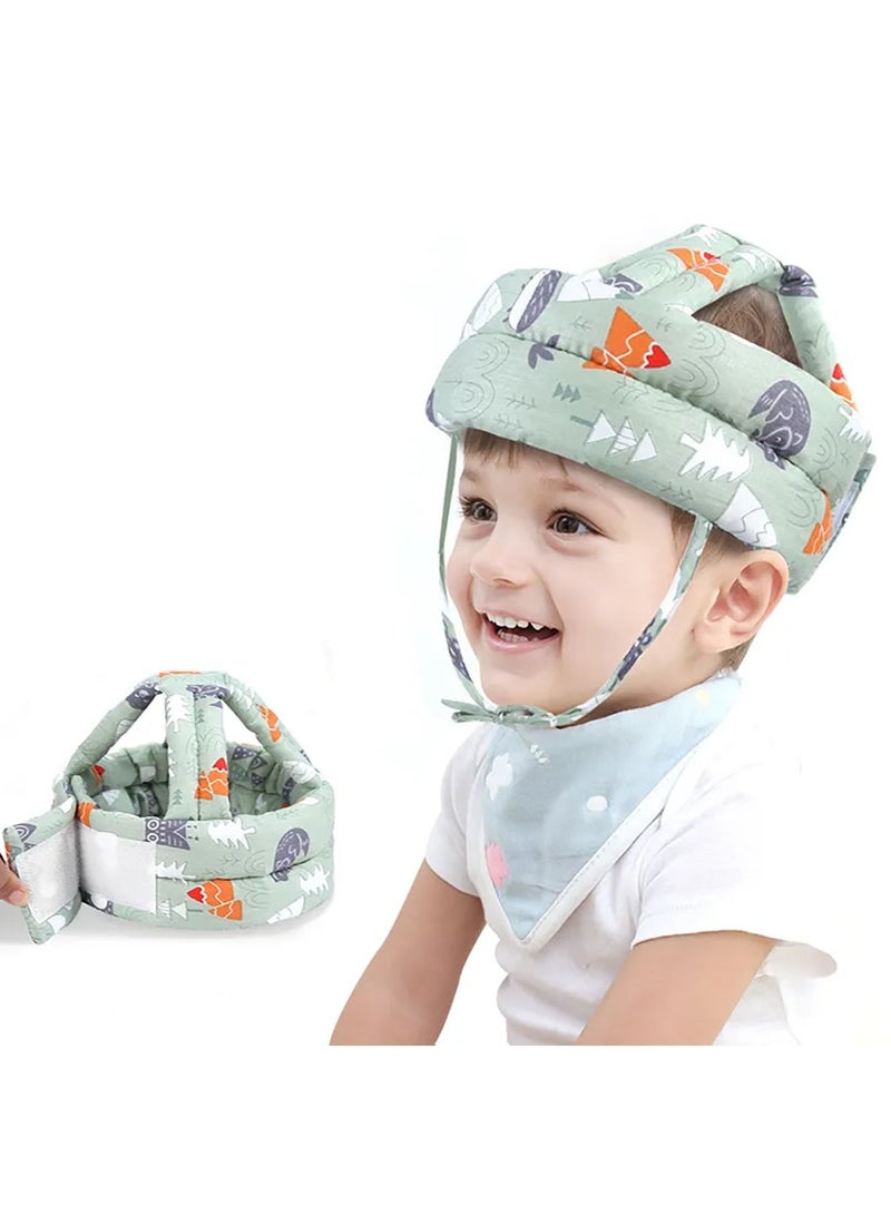 Baby Safety Helmet Adjustable Child Head Protector Protective Hat for Crawling Walking Everyday Use - Image 1