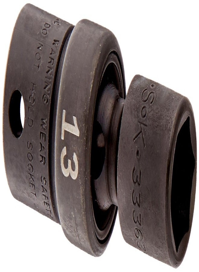 SK Tools USA 3/8" Drive, 13MM, 6 Point, Standard Swivel Impact Socket , 33363 - Image 1