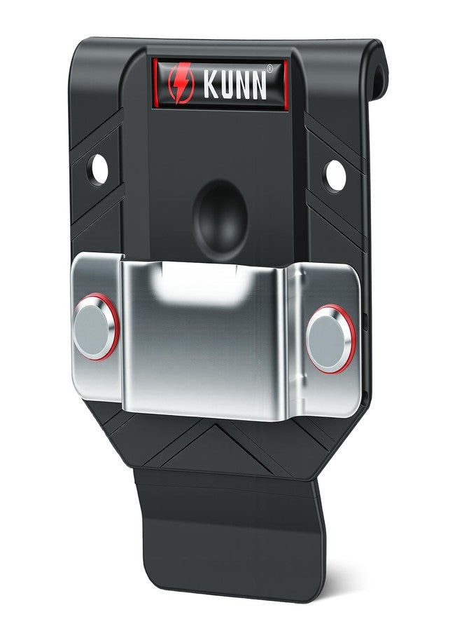 KUNN Tape Measure Holder for Belt Universal Clip Fits Wide 2.7" Belts Low Profile Holster for Construction and DIY - Image 1