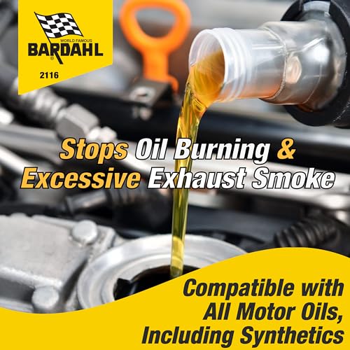 Bardahl 2117 NoSmoke + StopLeak Motor Oil Additive - Treatment for Oil Burning & Excessive Exhaust Smoke - Engine Oil Leak Sealer - Stop Smoke & Quiet Noisy Engines While Restoring Engines - 16 fl oz - Image 2