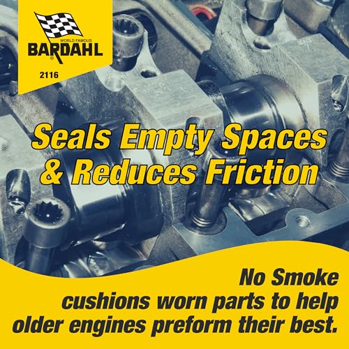 Bardahl 2117 NoSmoke + StopLeak Motor Oil Additive - Treatment for Oil Burning & Excessive Exhaust Smoke - Engine Oil Leak Sealer - Stop Smoke & Quiet Noisy Engines While Restoring Engines - 16 fl oz - Image 4