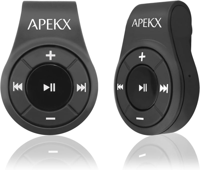 APEKX Clip Bluetooth Audio Adapter for Headphones, Headset, Speaker, Wireless Receiver with MIC for Hands-Released Call and Music - Image 2