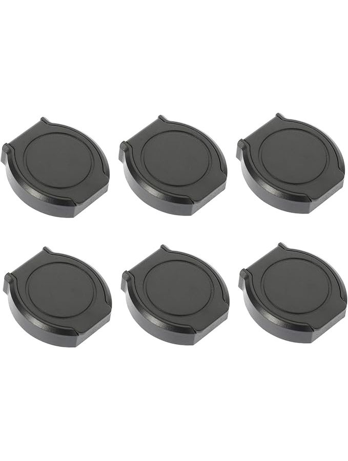 24 Pcs Webcam Cover Slide Laptop Desktop Privacy Protector 3X2 7CM Black - Image 1