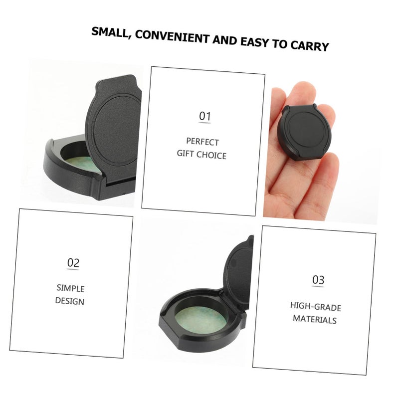 24 Pcs Webcam Cover Slide Laptop Desktop Privacy Protector 3X2 7CM Black - Image 4