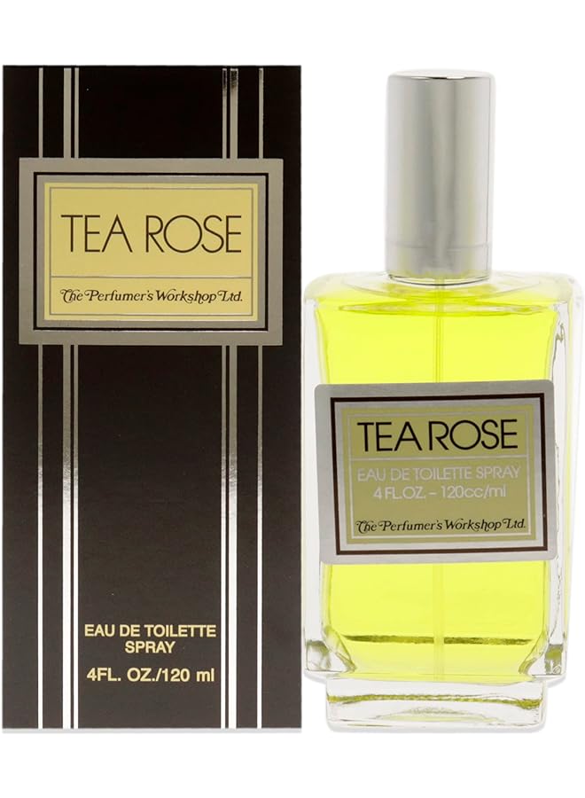 Perfumers Workshop Fragrancex Tea Rose 4 Oz Eau De Toilette Spray For Women - Image 1
