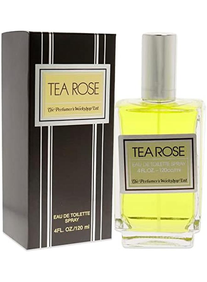 Perfumers Workshop Fragrancex Tea Rose 4 Oz Eau De Toilette Spray For Women - Image 3