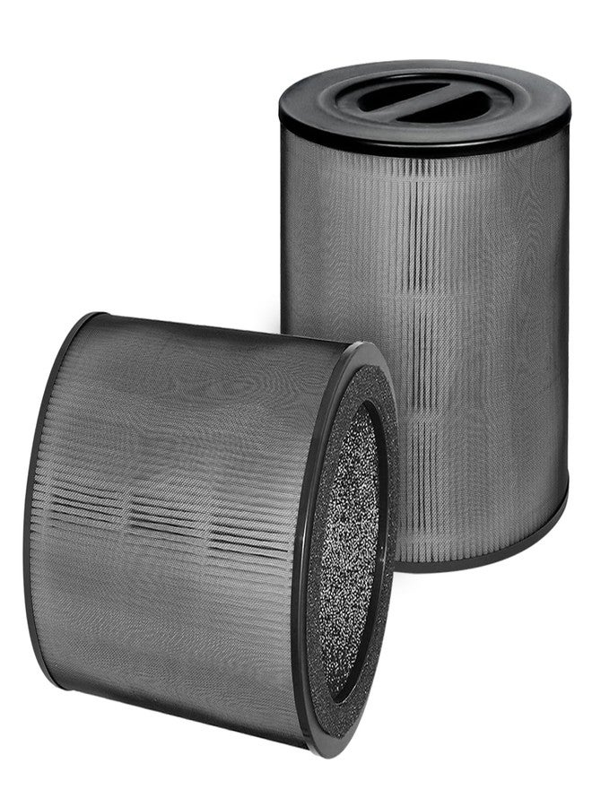 Fette Filter - KF170 Replacement Air Purifier H13 True Hepa Filter Compatible with Kenmore KF170 for 850e Series Air Purifier Model PM1005 with 3-STAGE FILTRATION - Pack of 2 - Image 1