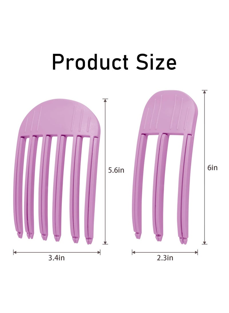 Generic 2Pack Hair Volume Hair Clips for Fluffy Bangs, Easy High Crown Volumizing Hair Clips for Women, Root Clips for Curly Hair Volume Tool Natural Voluminous Look  - Image 3