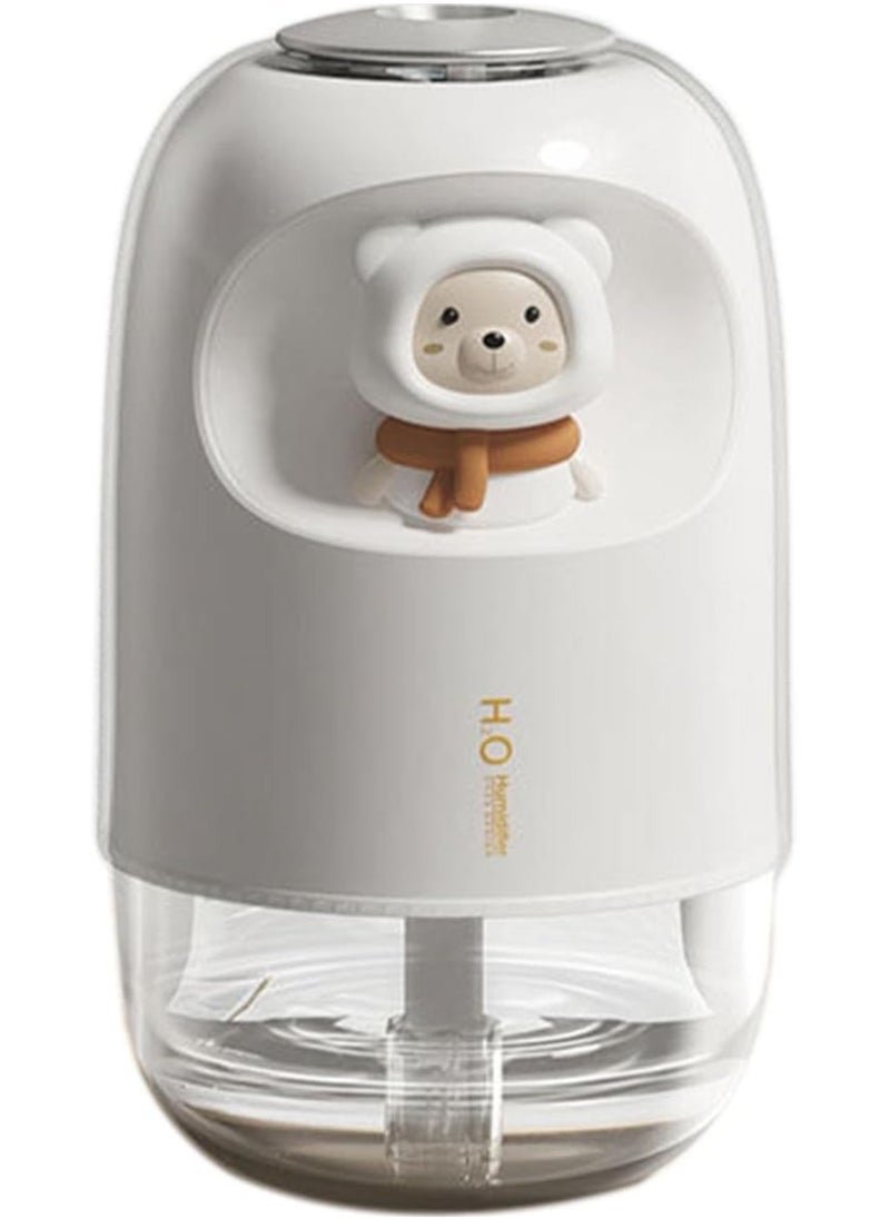 Generic - [Excellent Workmanship] Experience the powerful performance of this air humidifier made with the finest materials and excellent craftsmanship.This easy-to-clean device features a - Image 1