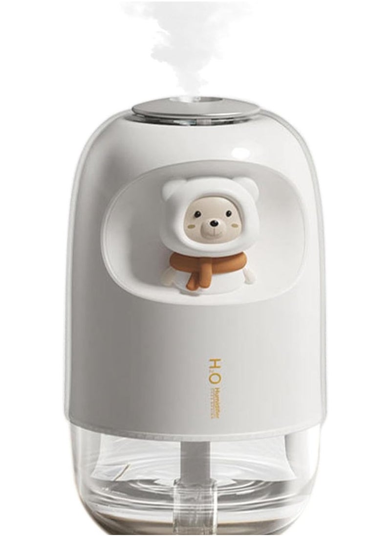 Generic - [Excellent Workmanship] Experience the powerful performance of this air humidifier made with the finest materials and excellent craftsmanship.This easy-to-clean device features a - Image 1
