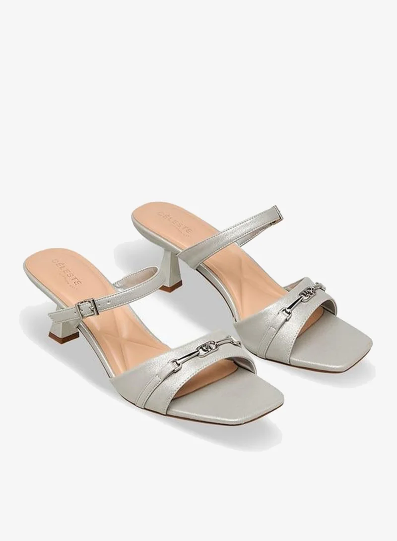 سيليست Women Flared Heel Sandals Ramadan Collections