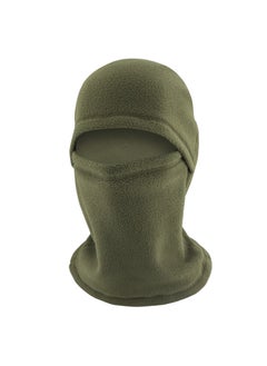 Generic Winter Fleece Balaclava Warm Cycling Cap Army Green 