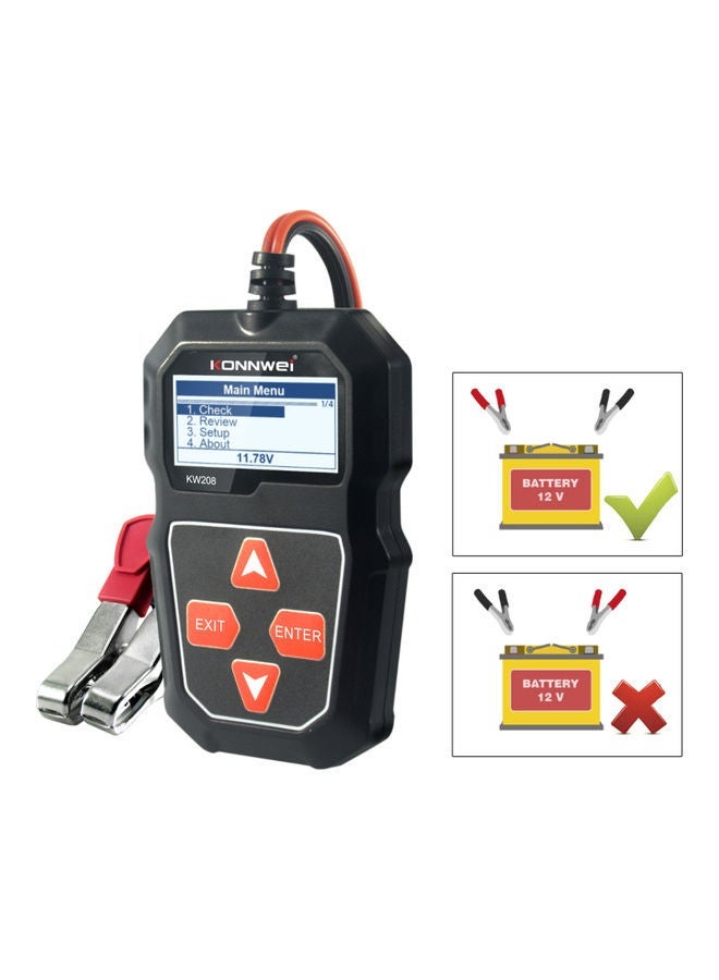 كونوي اختبار بطارية سيارة محترفة لقياس الحمل - Image 4