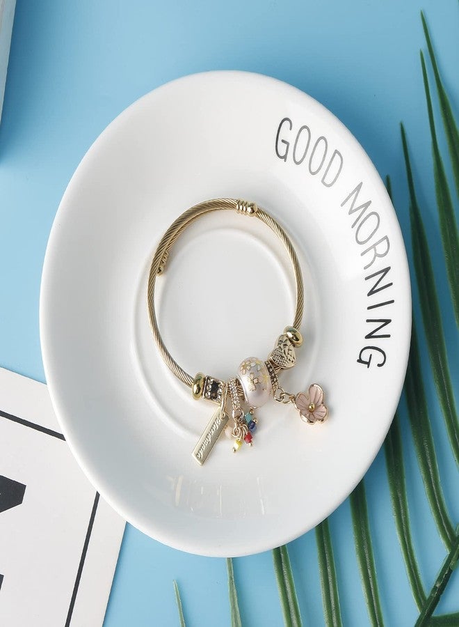 DS Charm Bracelets for girls,exquisite cute cartoon gold friendship bracelets Stainless Steel Bangle with birthday Gift box, Adjustable girls jewelry Suitable for holiday gifts, Adjustable, Stainless - Image 3