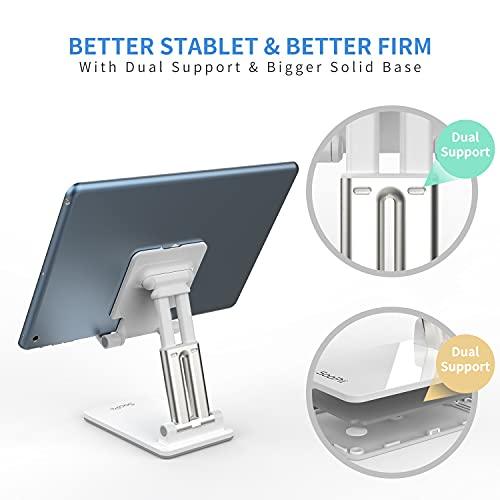 SOOPII Grade-A Quality DM01 Pro Dual Support Desktop Mobile Phone Stand Mobile Holder - Image 2