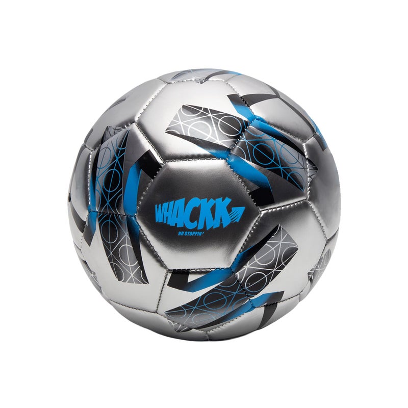 WHACKK Kempes HT-CTPU Football Size 5 Soccerball Hand Stitched for Practice & Training - Original PVC Waterproof. 3 Layered Ideal Sports Ball for All Ages on Ground, Grass and Turf (Blue) - Image 4