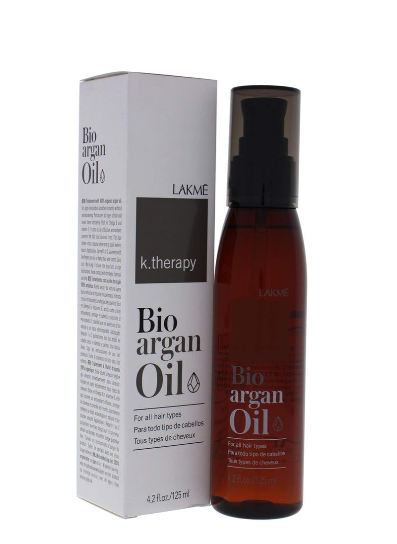 Lakme K.Therapy Bio Argan Oil 4.2oz / 125ml