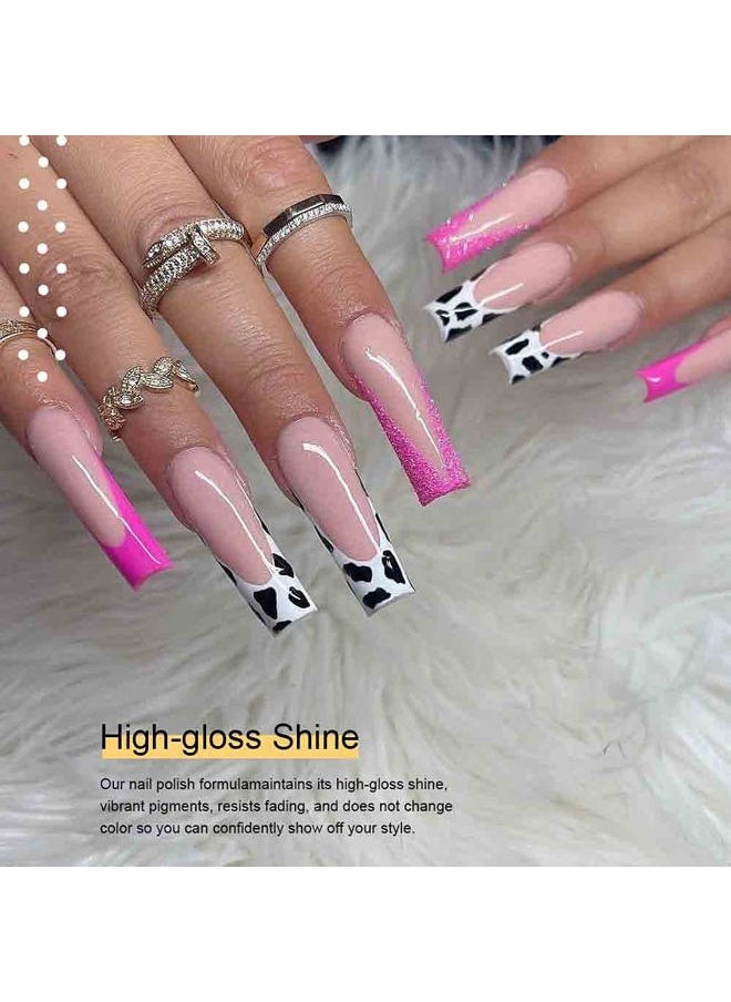 Arte Clavo - 15ml Pastel Pink Gel Nail Polish, Light pink Color Soak Off UV LED Nail Gel Polish Nail Art Starter Manicure Salon DIY at Home, 0.5OZ 1409… - Image 1