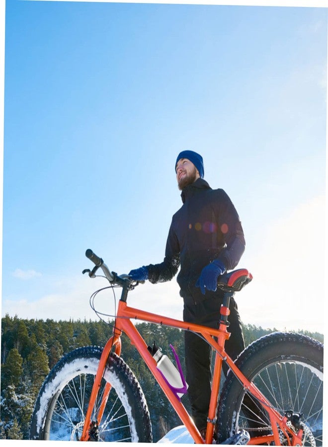 BESPORTBLE Bike Water Bottle Holder Water Bottle Cages Kettle Carrier Mug Holder Brackets for MTB Bike Bicycle Purple - Image 4