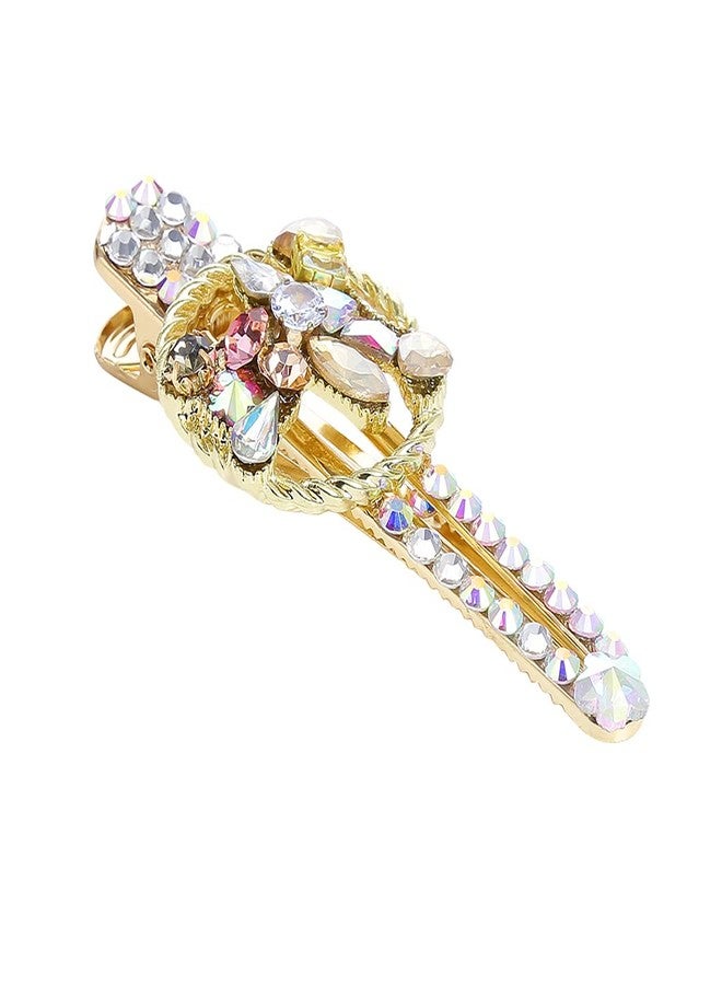 Yellow Chimes Hair Clips for Women Girls Hair Accessories for Women Multicolor Hair Clip Alligator Clips Hair Clips for Girls Shiny Hairclips Hair Pins for Women and Girls Gift For Women & Girls - Image 1