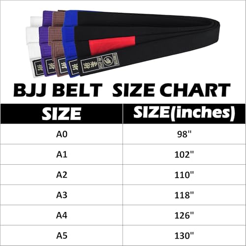 Twister JIU JITSU BELTS 1.5" WIDE PREMIMUM QUALITY (BLUE, A1) - Image 2