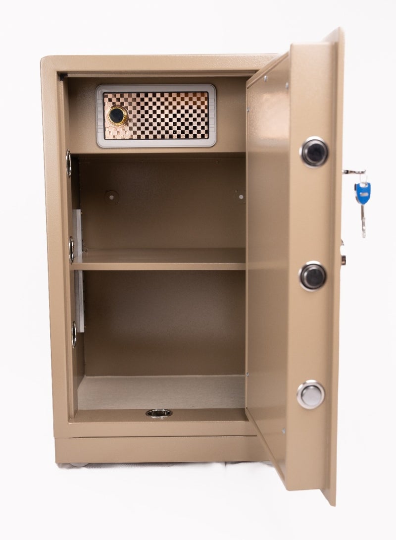 Luxury Fire-Resistant Digital Security Safe With Electronic Number Pad And Lock And Physical  Key 80*48*40 CM - Image 3