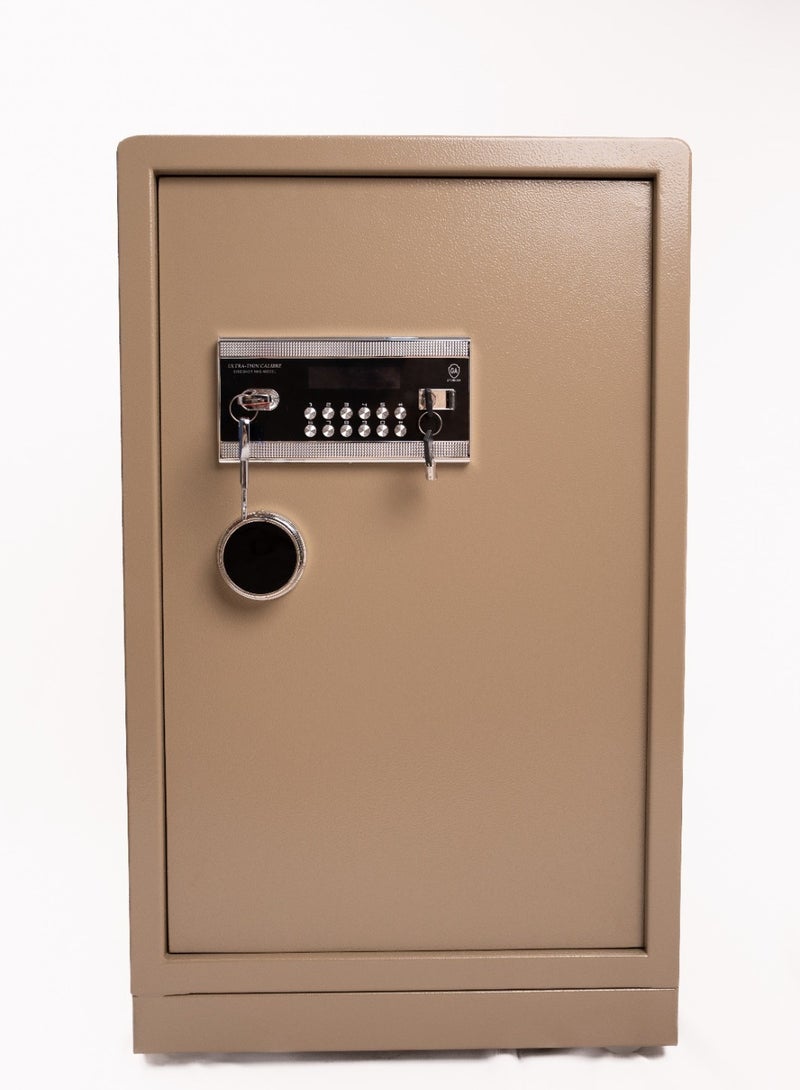 Luxury Fire-Resistant Digital Security Safe With Electronic Number Pad And Lock And Physical  Key 80*48*40 CM - Image 2