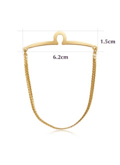 Gold Tie Chain For Men Gold Plated Single Loop Tie Barpinclasp Chain Mens - pzsku/Z52B39042775B23C8DB8EZ/45/_/1718182667/5e317599-26cb-421e-8769-6b194dd3df55