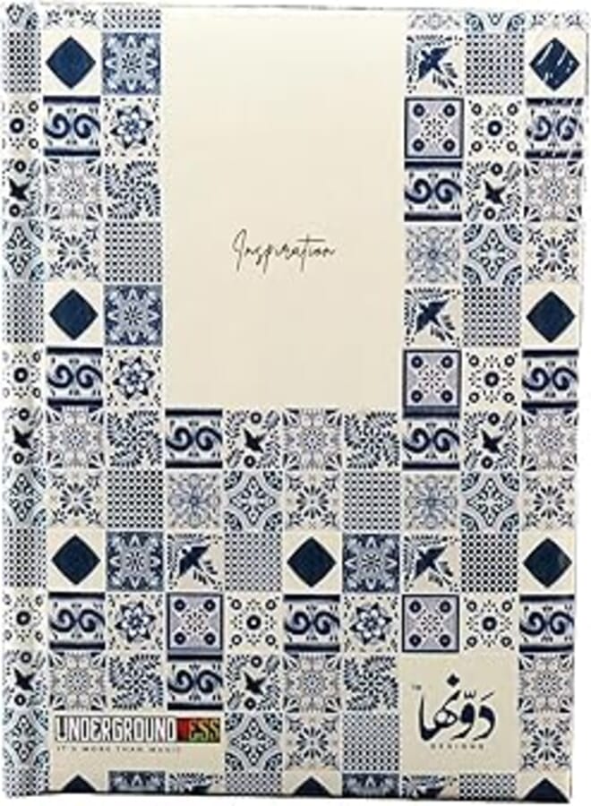 NOTEBOOK HARD COVER BENDED DAWENHA 16 × 12 CM 130 PAPER ASIAN