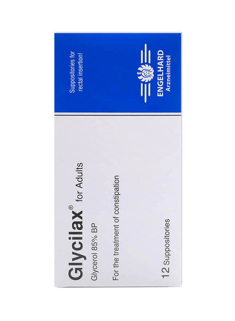 Glycilax Suppository For Adult 12'S
