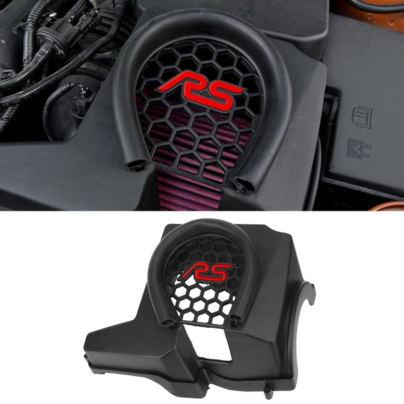 Moonlinks Compatible with 2012-2018 Ford Air Filter Intake Box,Focus RS Intake Filter Hood Cover for Focus MK3 ST Escape C-MAX Kuga 2012 2013 2014 2015 2016 2017 2018,Intake Airbox Grille Replacement