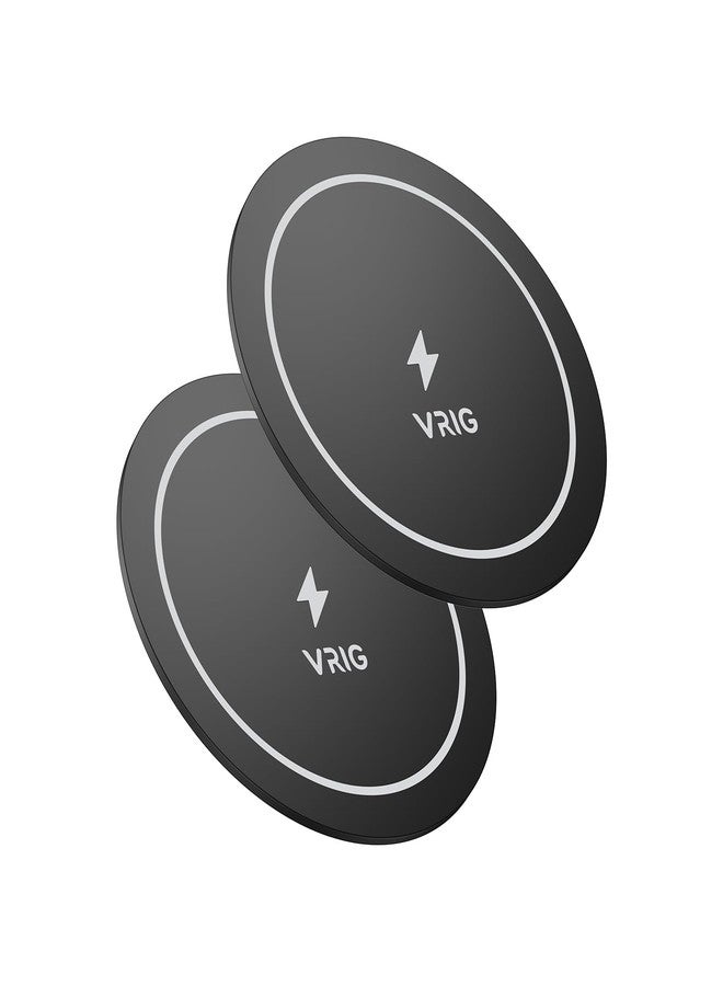 VRIG ملصقات مغناطيسية للهاتف VRIG عبوة 2، مغناطيسات الهاتف MG-08 لظهر الهاتف، محول مغناطيسي متوافق مع آيفون ماغسيف أو الحالات العادية، مستخدمة على نطاق واسع في المطبخ، الحمام، وصالة الألعاب الرياضية. - Image 1