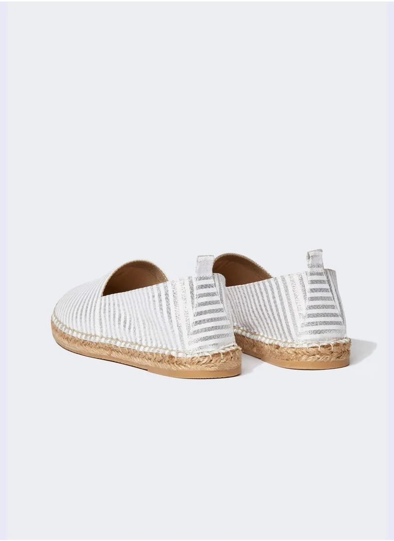 DeFacto Striped Espadrilles Sand Shoes