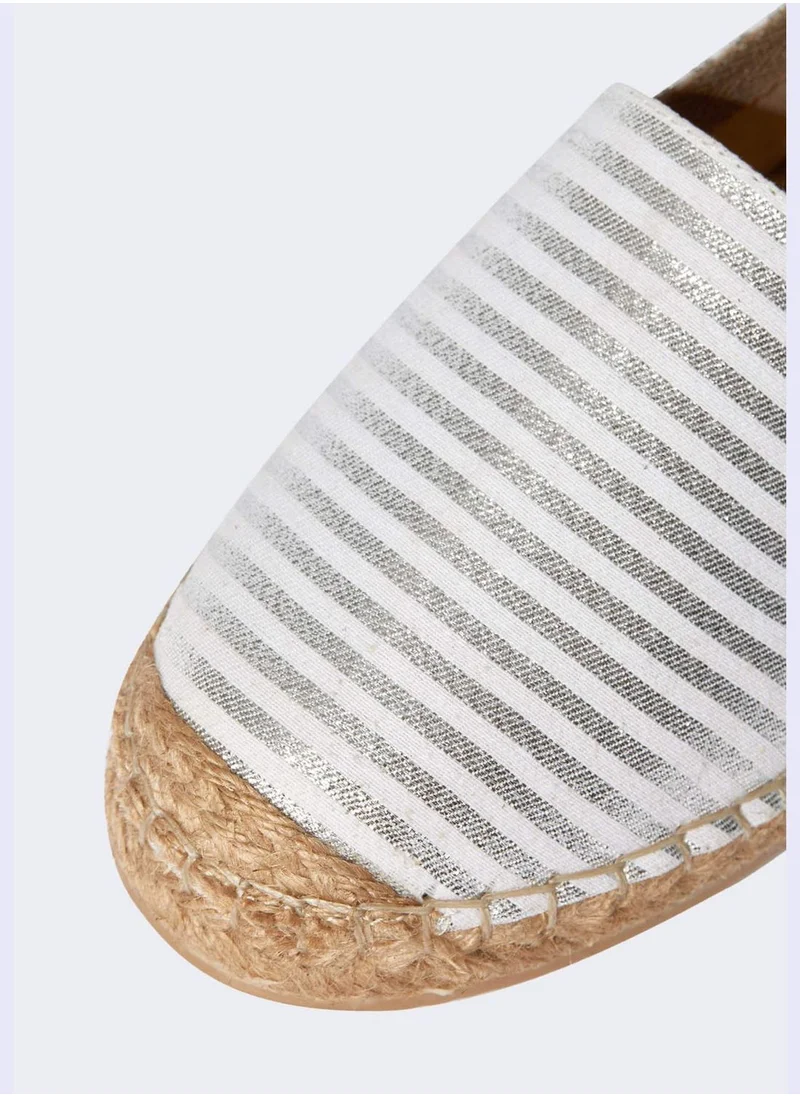 DeFacto Striped Espadrilles Sand Shoes
