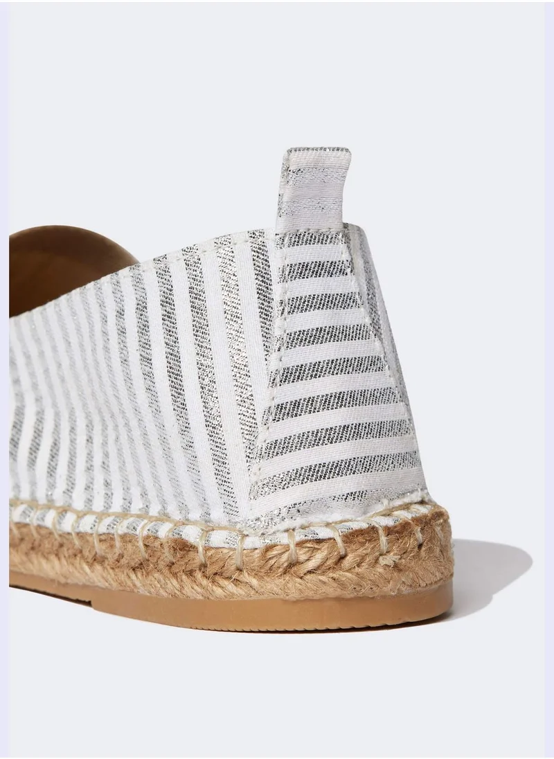 DeFacto Striped Espadrilles Sand Shoes