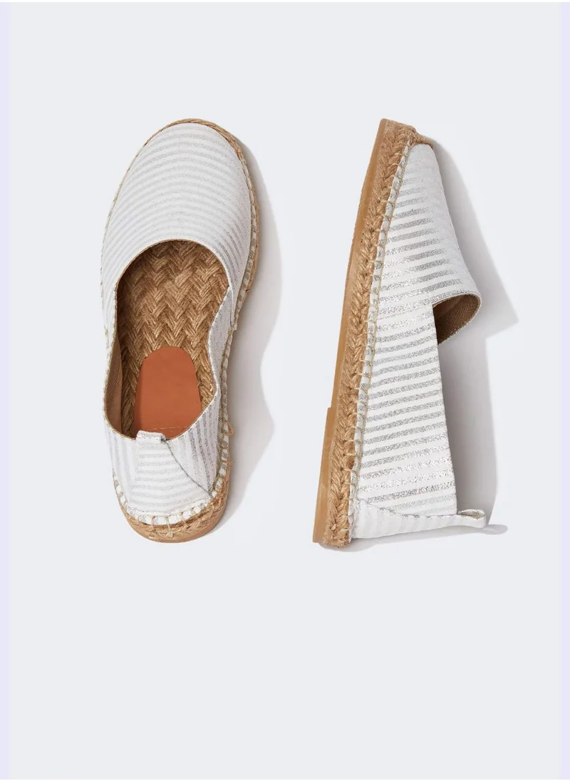 DeFacto Striped Espadrilles Sand Shoes