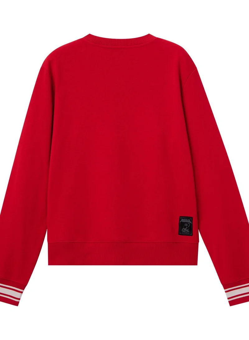 GIORDANO Women's Kung Fu Panda Boyfriend Sweatshirt - Cozy & Nostalgic