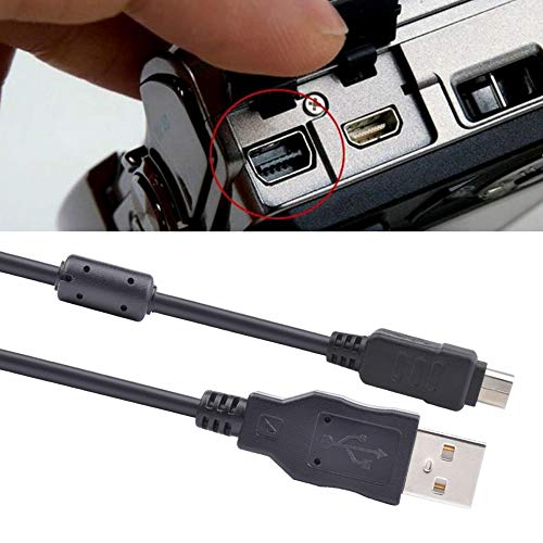 Sqrmekoko USB Charging & Data Transfer Cable for Olympus Stylus Tough TG-860, TG-870, TG-830, TG-630 Cameras – 4.9FT USB Interface Cord - Image 2