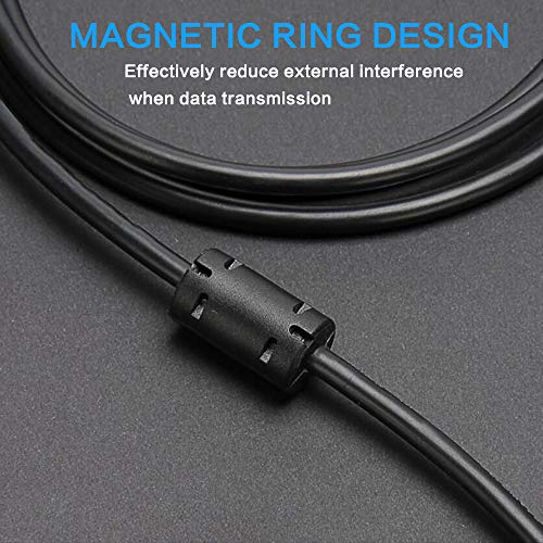 Sqrmekoko USB Charging & Data Transfer Cable for Olympus Stylus Tough TG-860, TG-870, TG-830, TG-630 Cameras – 4.9FT USB Interface Cord - Image 4