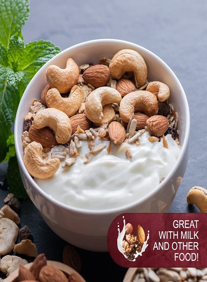 We Got Nuts Raw Deluxe Unsalted Mixed Nuts- Premium Quality Kosher Mixed Nuts Snack by We Got Nuts- Natural Rich Flavor Cashews, Walnuts, Almonds, Pecans, Macadamia Nuts & More- Packed in A Resealable Bag- 3 lbs - Image 3