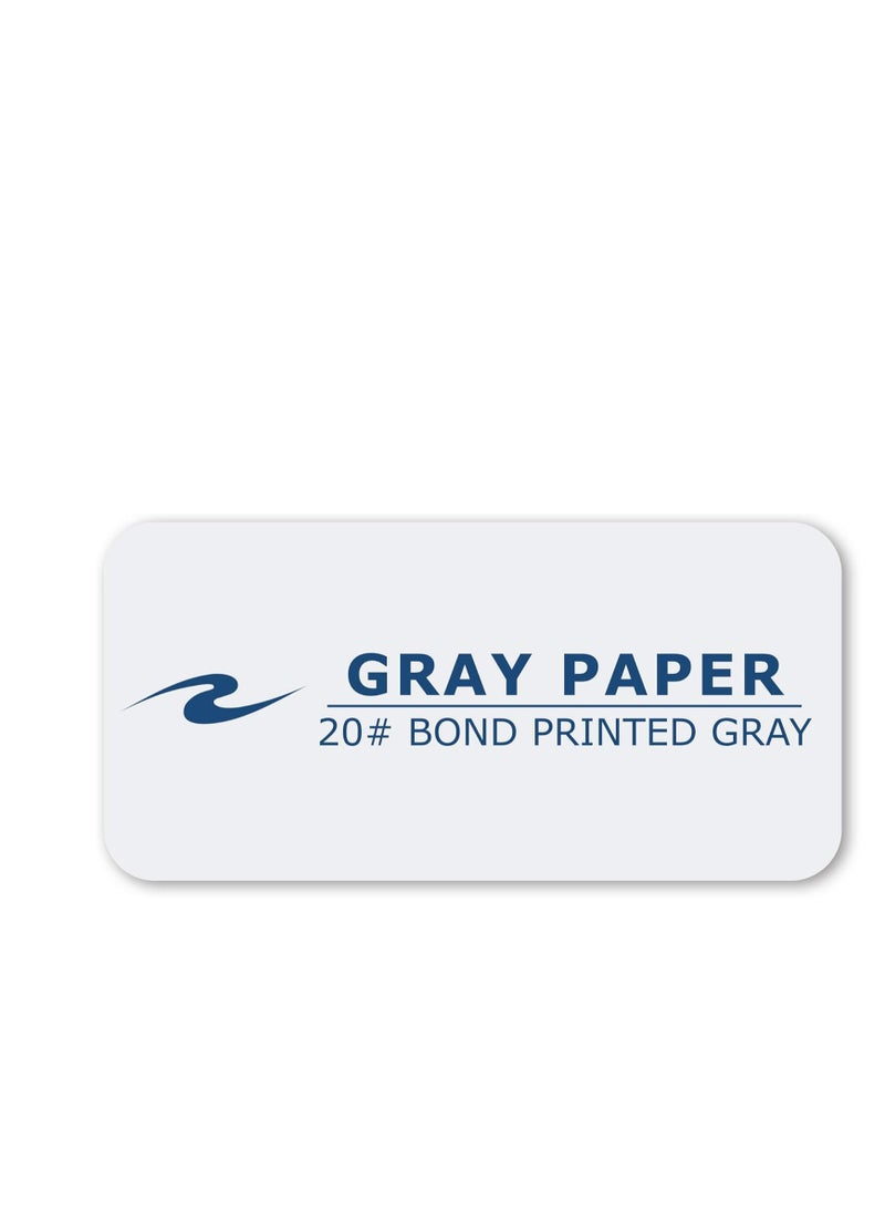 Roaring Spring - ROARING SPRING Whitelines Spiral Graph Ruled Notebook, Digitally Download Your Notes with FREE App, Premium Gray Paper, 11" x 8.5" 70 Sheets - Image 1