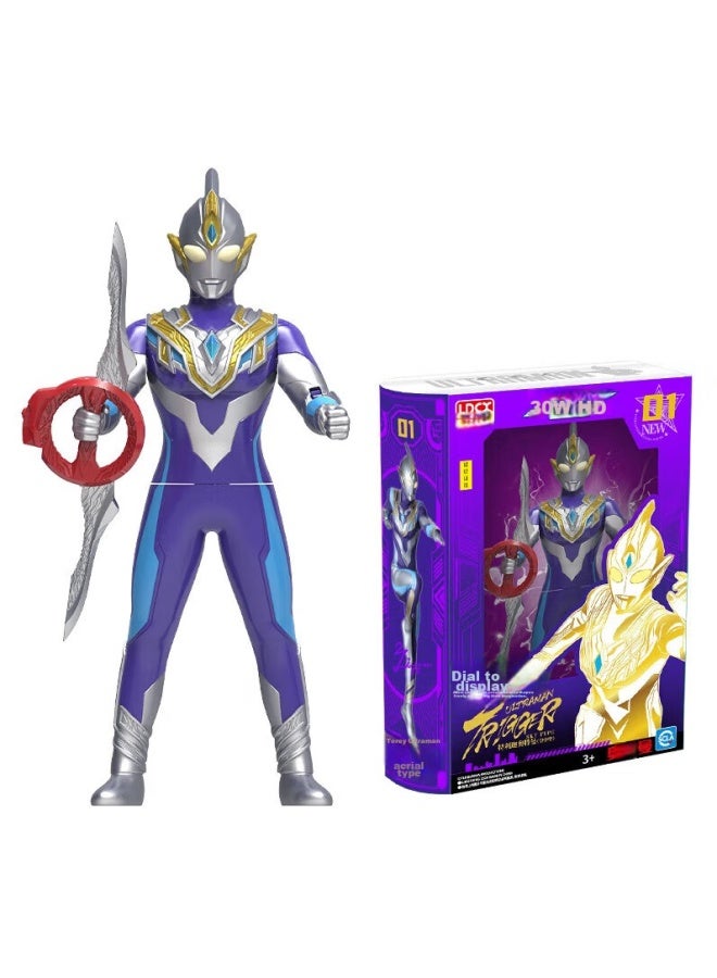 Ldcx Lingdong Chuangxiang Boys Girls Children Transforming Toys Birthday Gift, Ultraman Tiga - Image 1