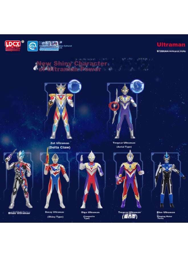 Ldcx Lingdong Chuangxiang Boys Girls Children Transforming Toys Birthday Gift, Ultraman Tiga - Image 3