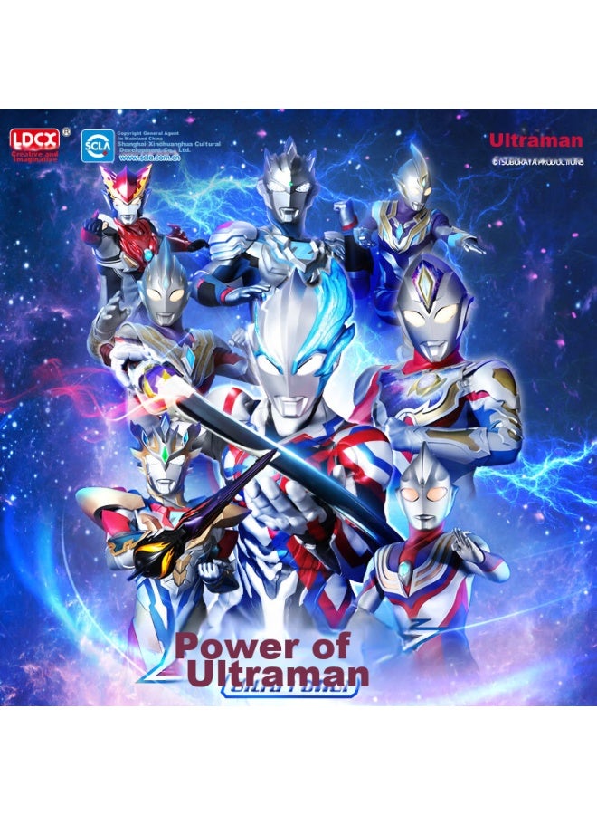 Ldcx Lingdong Chuangxiang Boys Girls Children Transforming Toys Birthday Gift, Ultraman Tiga - Image 2